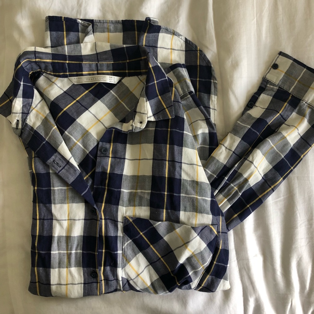 ZARA long sleeve blouse